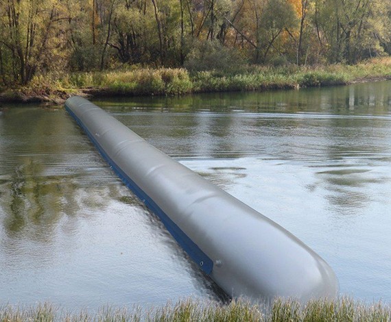 Водоналивные дамбы в Аксае